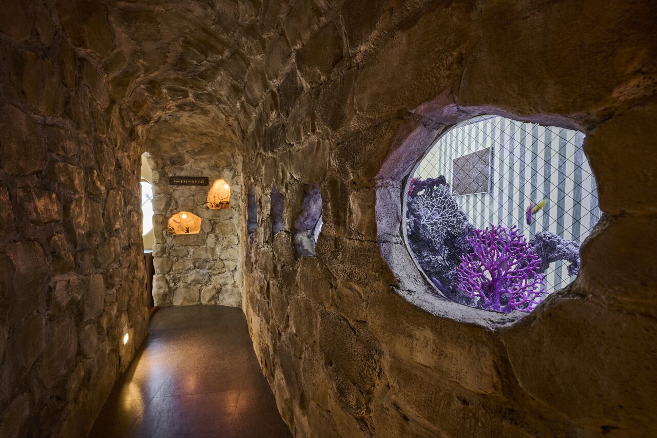 ゆめの森いせはら内観：ドワーフのトンネル